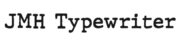JMH Typewriter preview