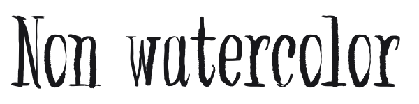 Non watercolor preview