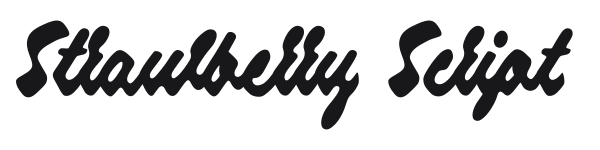 Strawberry Script preview