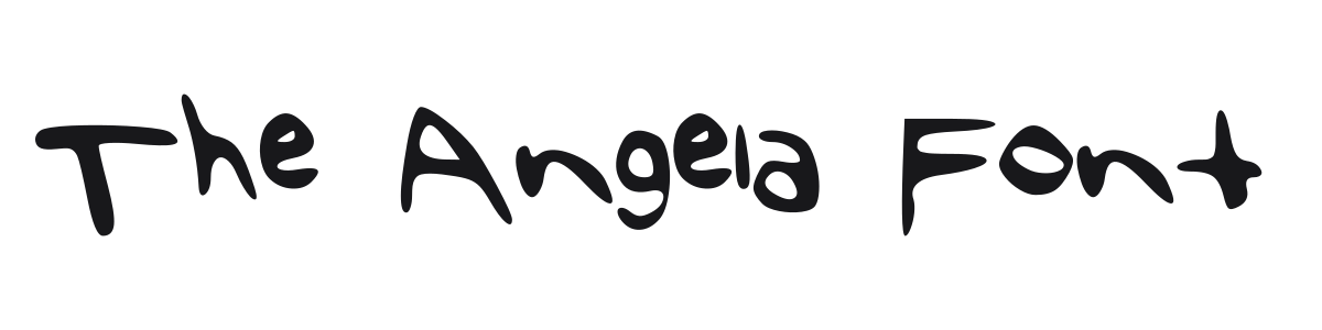 The Angela Font preview