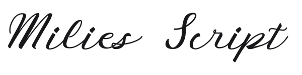 Milies Script preview
