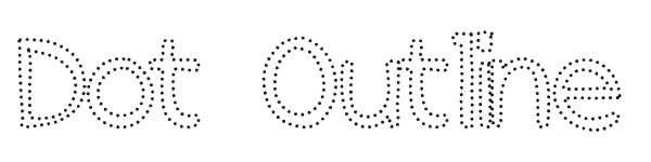 Dot Outline preview
