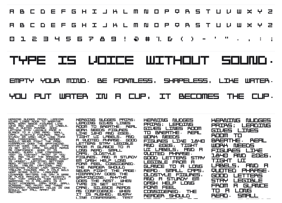 Morohashi specimen sheet