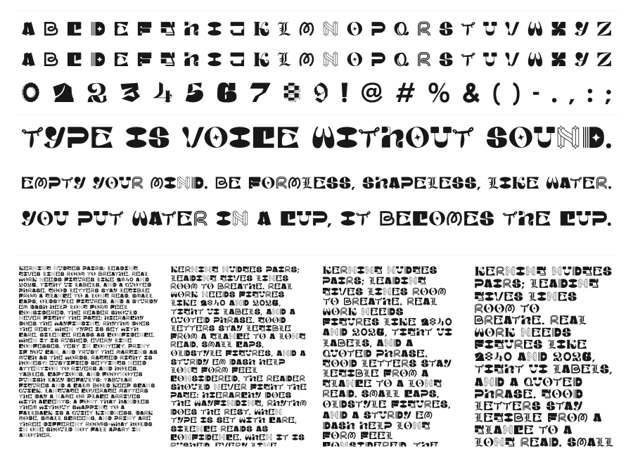 MGN Kinetic specimen sheet