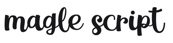 Magle Script preview