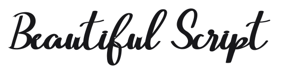 Beautiful Script preview