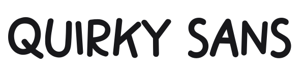 Quirky Sans preview