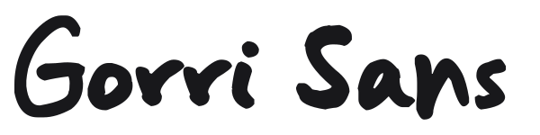Gorri Sans preview