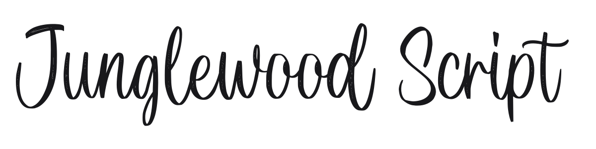 Junglewood Script – FontToolbox