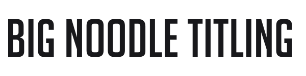Big Noodle Titling preview