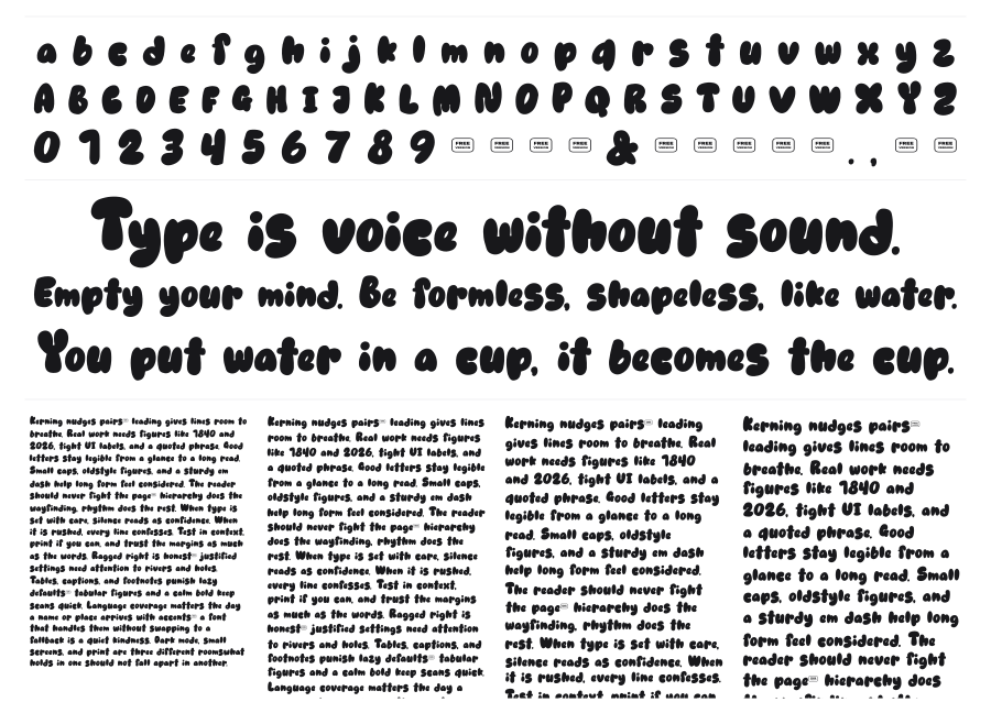 Ubie specimen sheet