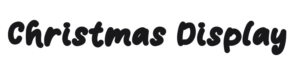 Christmas Display preview