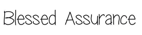 Blessed Assurance preview