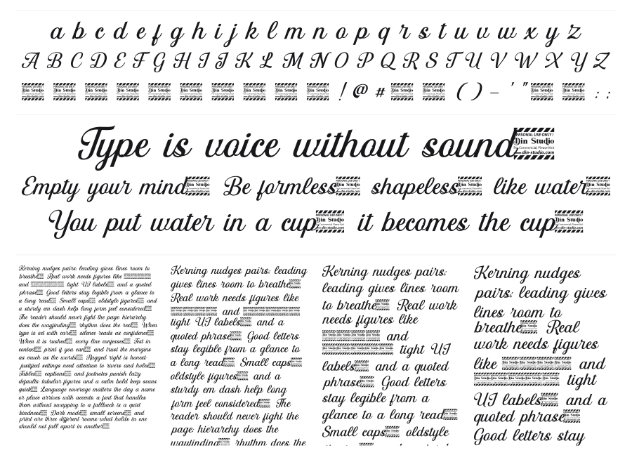 Quaylike specimen sheet
