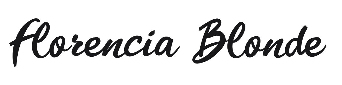 Florencia Blonde preview
