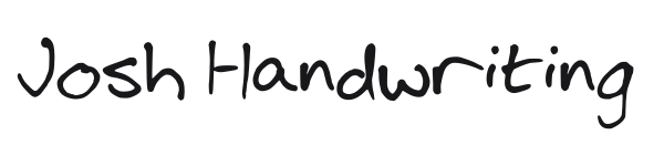 Josh Handwriting preview