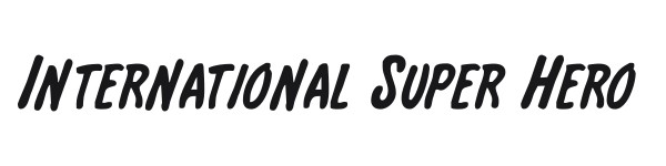 International Super Hero preview