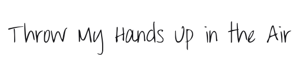 Throw My Hands Up in the Air preview