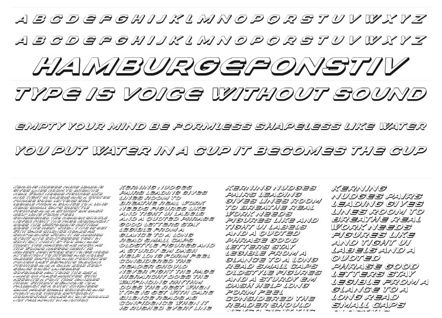 Aerobics specimen sheet