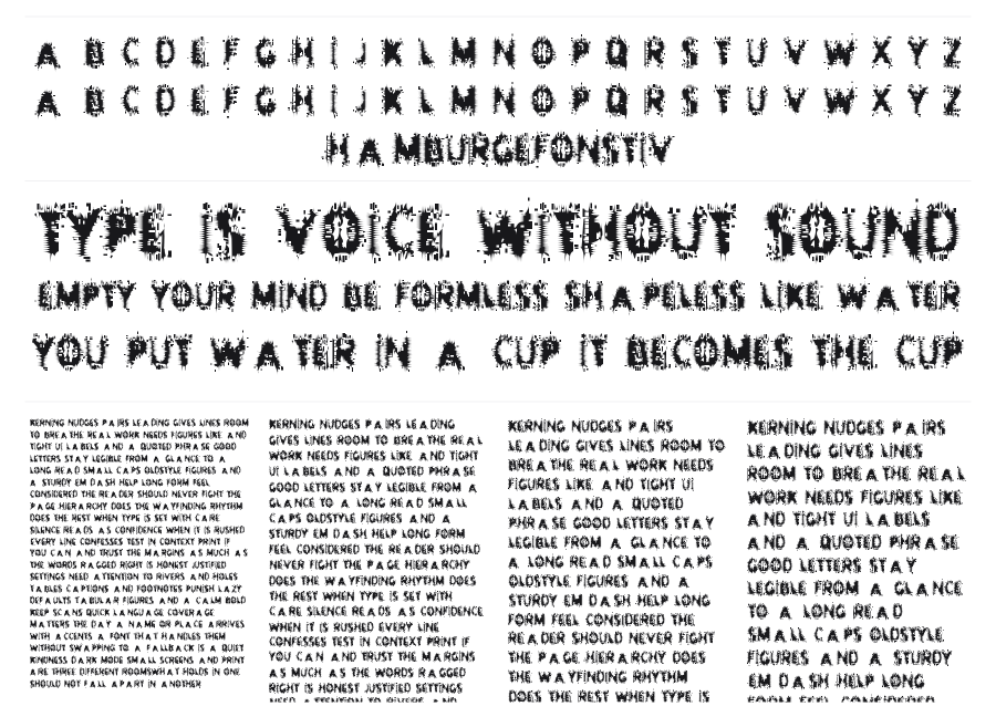 Entropy specimen sheet