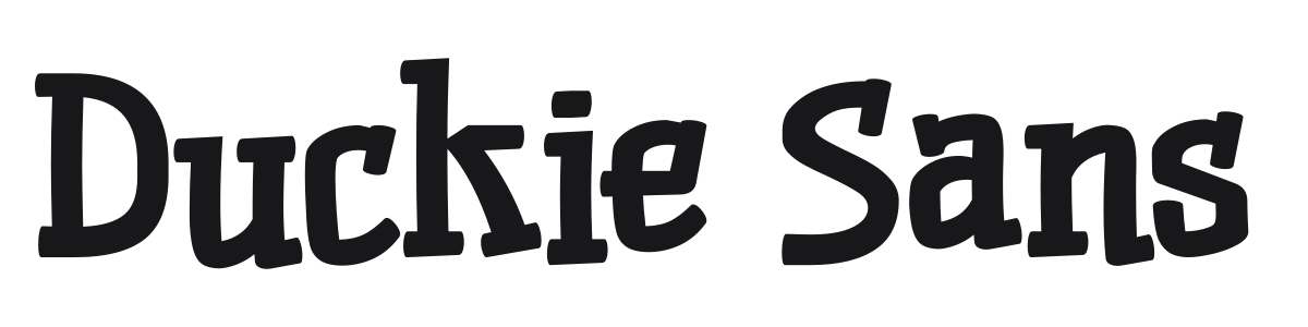 Duckie Sans preview