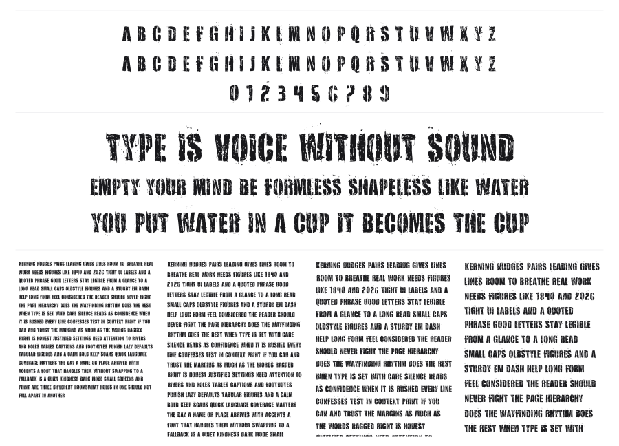 Vtks Smash specimen sheet