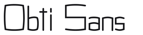 Obti Sans preview