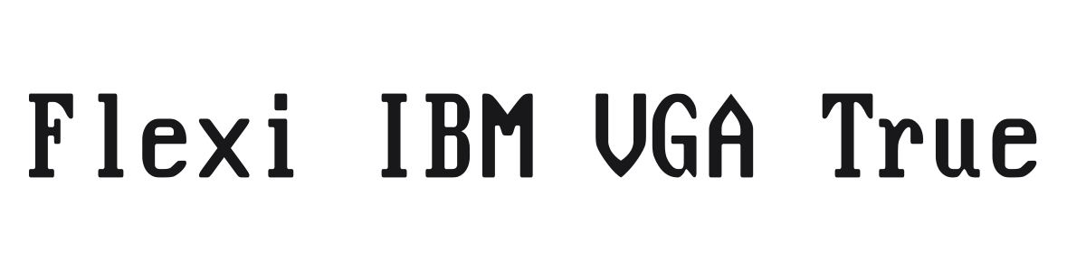 Flexi IBM VGA True preview