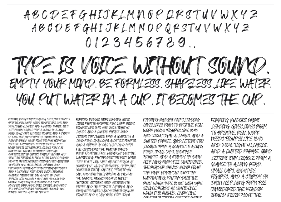 Black Junkiest specimen sheet