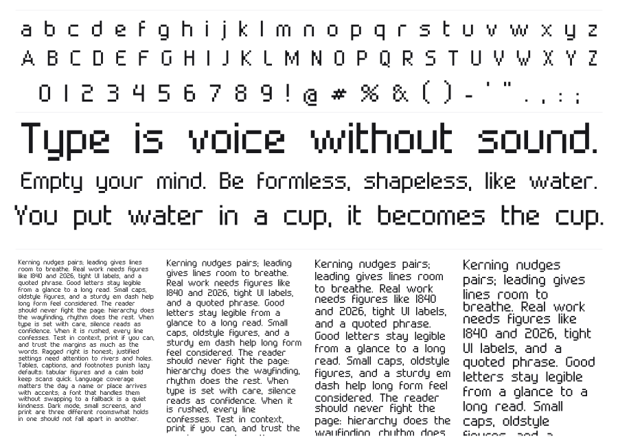 Superbly specimen sheet