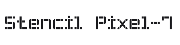 Stencil Pixel-7 preview
