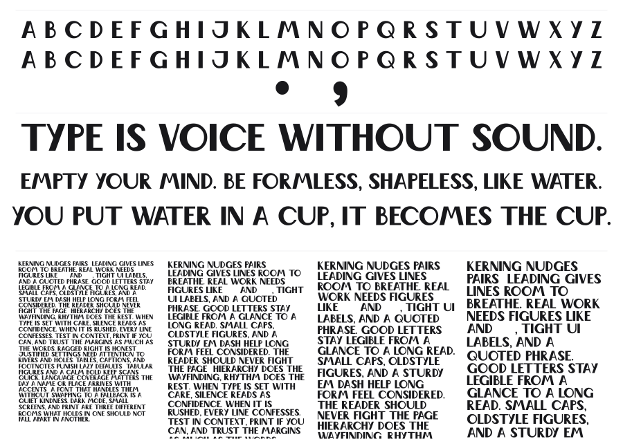 Wabene specimen sheet