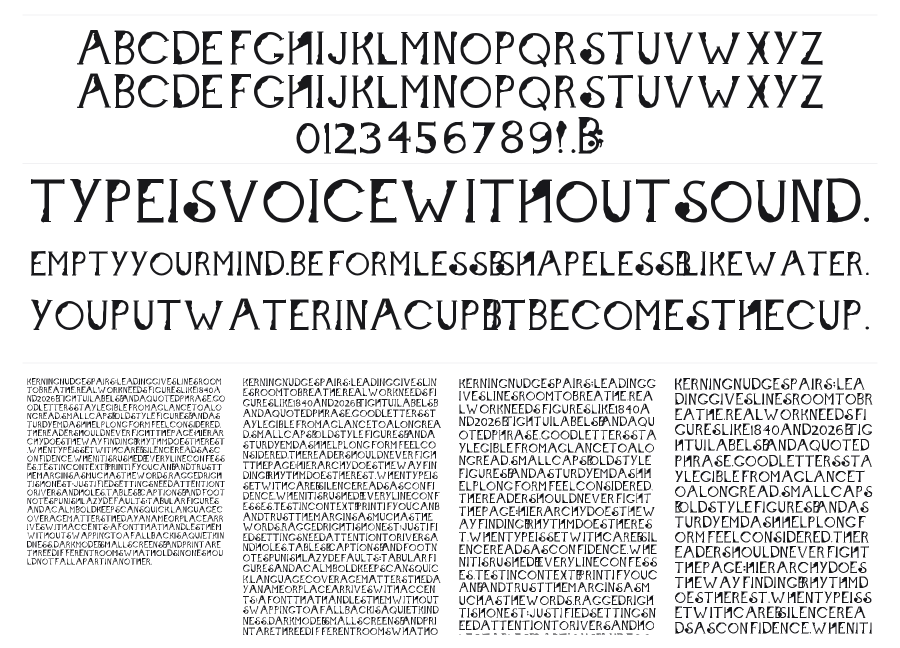 Flaming June specimen sheet