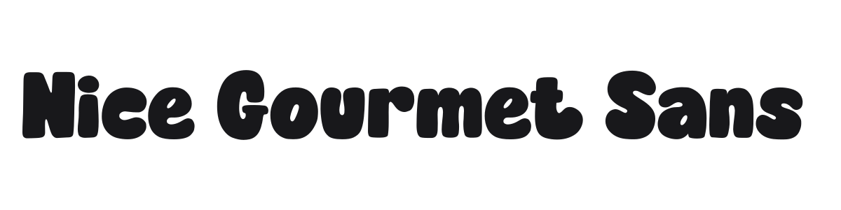 Nice Gourmet Sans preview