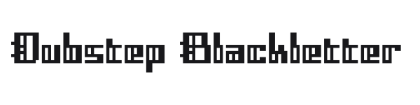 Dubstep Blackletter preview