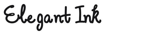 Elegant Ink preview