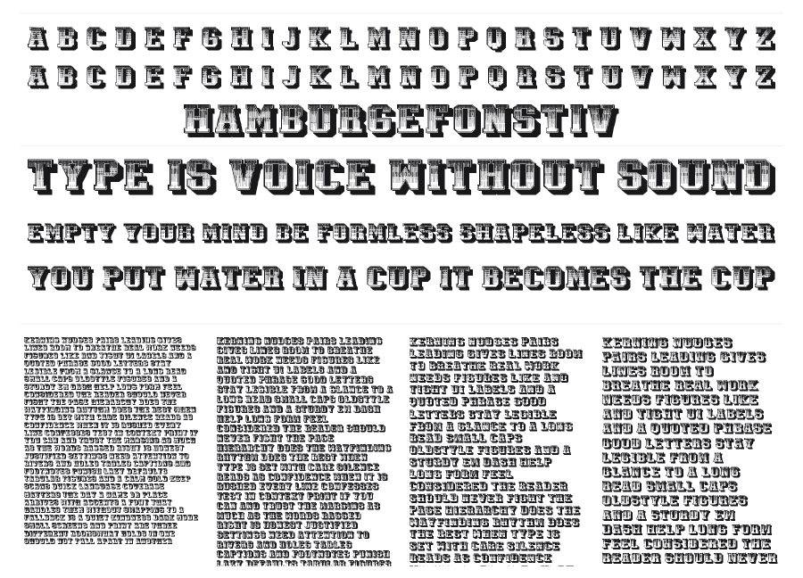 Falsificata specimen sheet