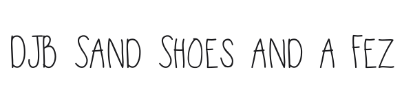 DJB Sand Shoes and a Fez preview