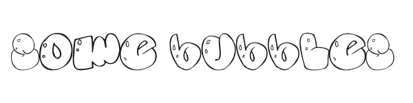 Some bubbles preview