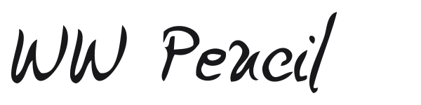 WW Pencil preview