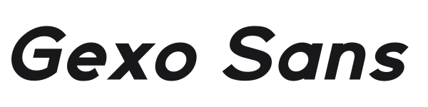 Gexo Sans preview