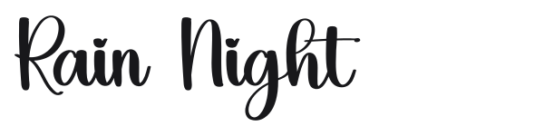 Rain Night preview