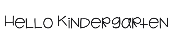 Hello Kindergarten preview