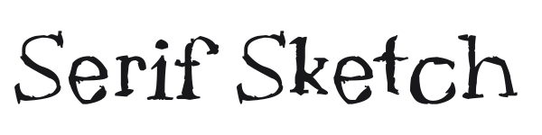 Serif Sketch preview