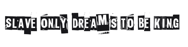 Slave only dreams to be king preview