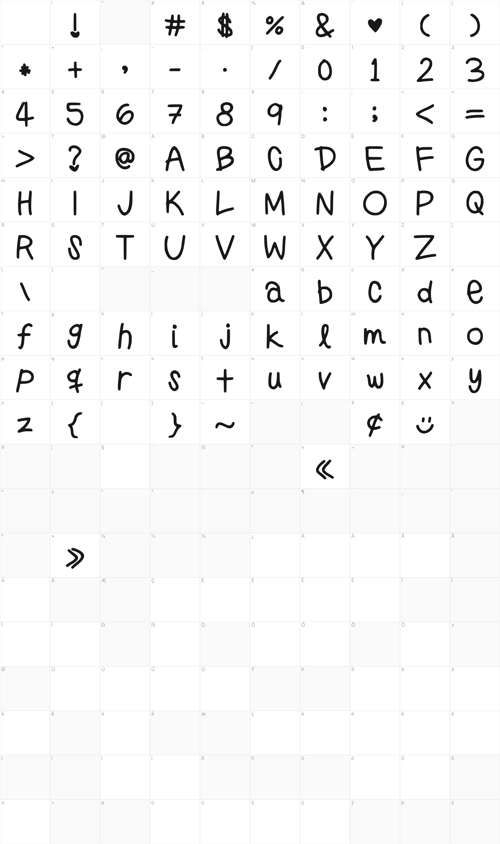 Preppy Girls Handwriting – FontToolbox