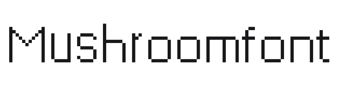 Mushroomfont preview