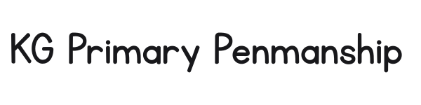 KG Primary Penmanship preview