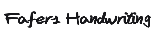 Fafers Handwriting preview