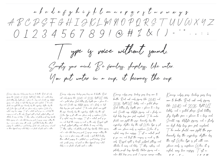 London Script Goodnight London Script – FontToolbox